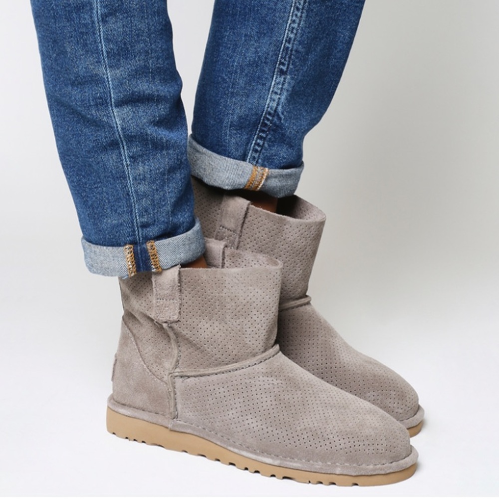 UGG Classic Mini Unlined Perforated boots